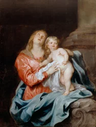 A madonna e a criança